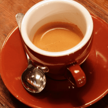 Cup of coffee, horizontal flip