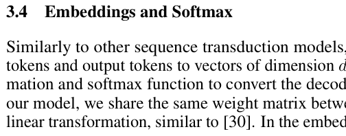 Original attention is all you need paper excerpt related to run the shifted encoder–decoder tensor path (PDF page 5).